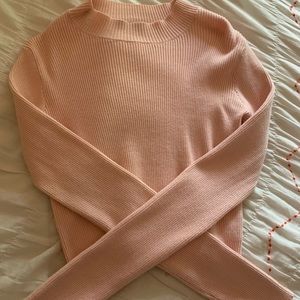 Brandy Melville Cropped Turtleneck Sweater